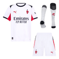AC Milan Away Football Shirt Kit(Jersey+Shorts+Socks) 2025/26