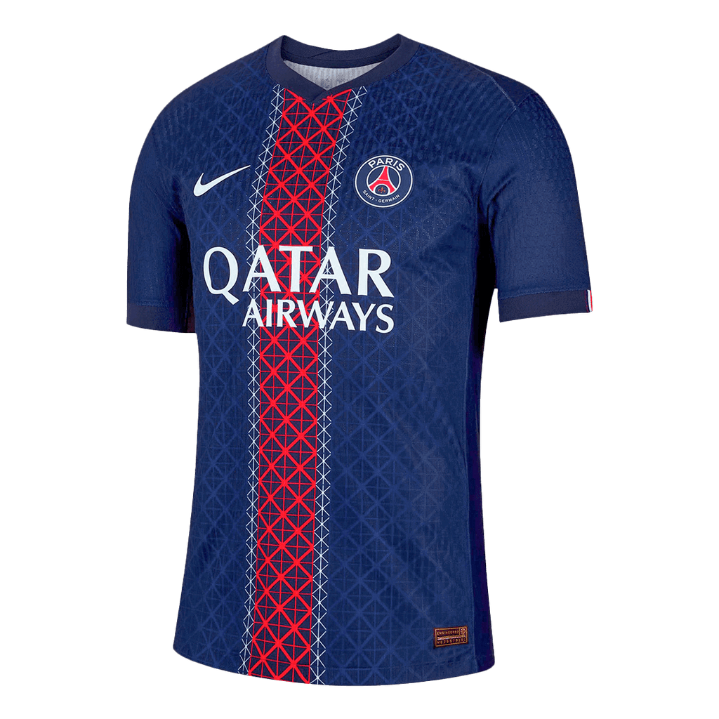 Player Version JOÃO NEVES #87 PSG Home Football Shirt 2025/26