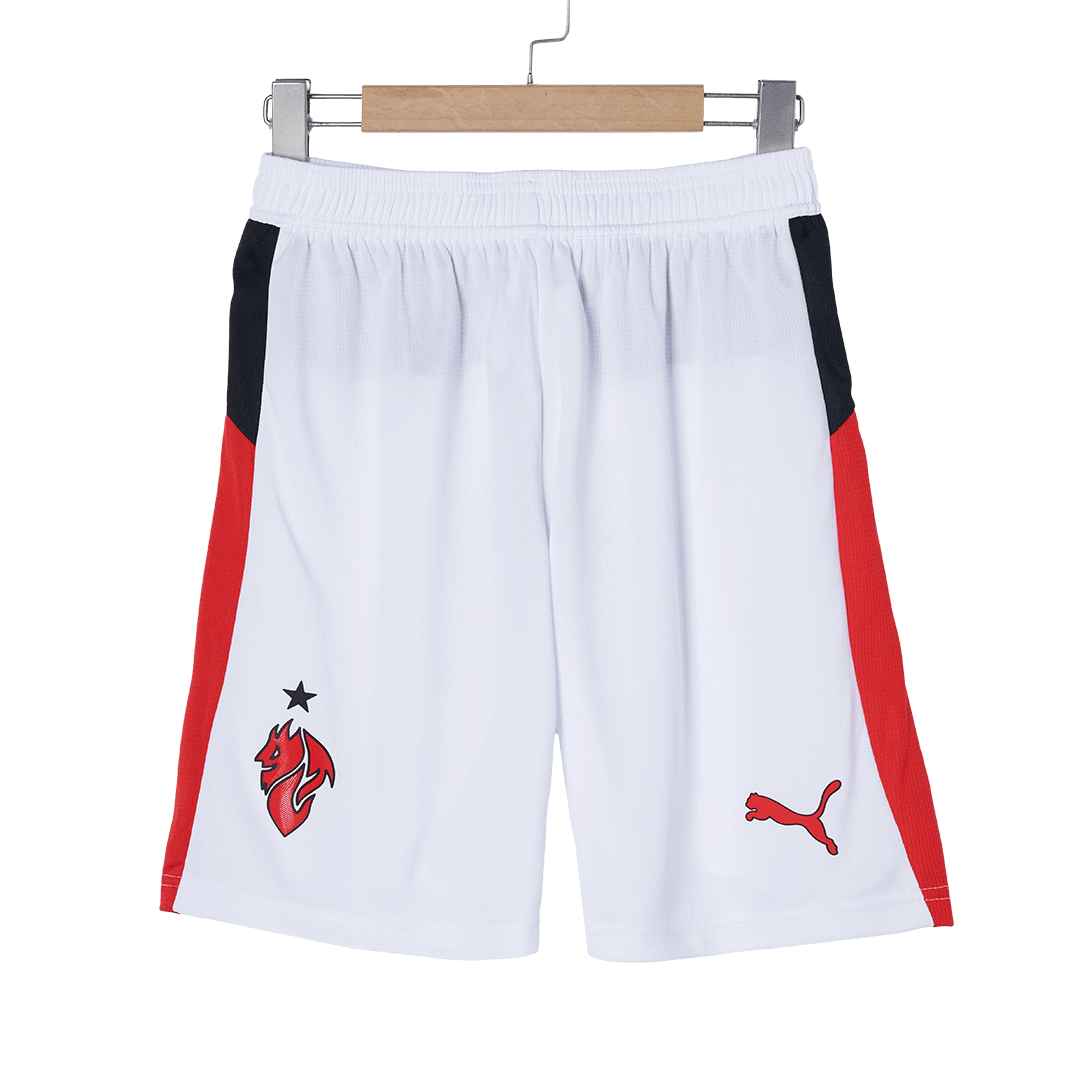 AC Milan Away Football Shirt Kit(Jersey+Shorts+Socks) 2025/26