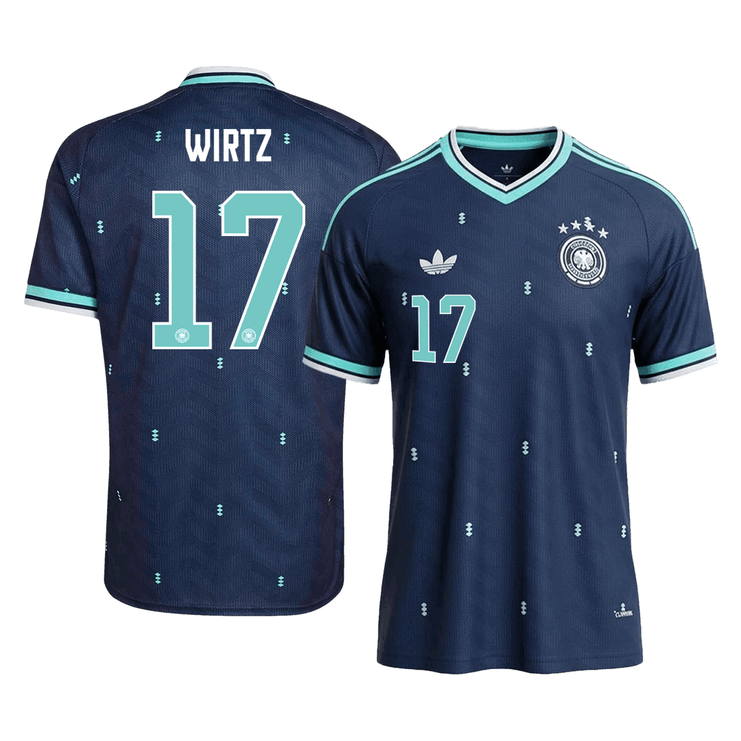 WIRTZ #17 Germany Away Soccer Jersey World Cup 2026 Navy