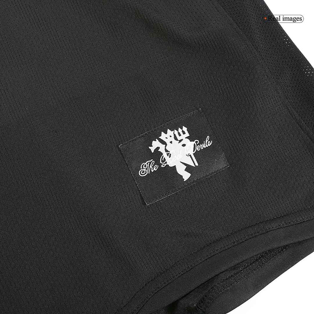 Retro RONALDO #7 2007/08 Manchester United Away Long Sleeve Football Shirt