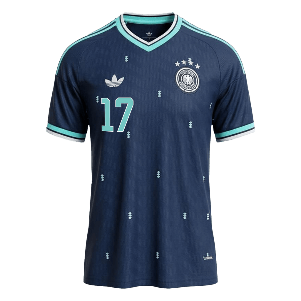 WIRTZ #17 Germany Away Soccer Jersey World Cup 2026 Navy