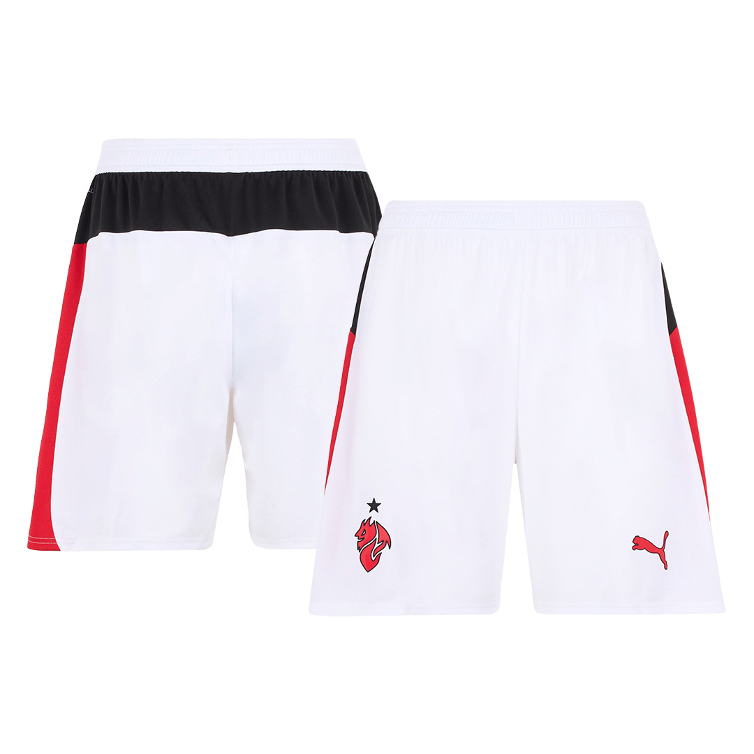 AC Milan Away Football Shirt Kit(Jersey+Shorts+Socks) 2025/26