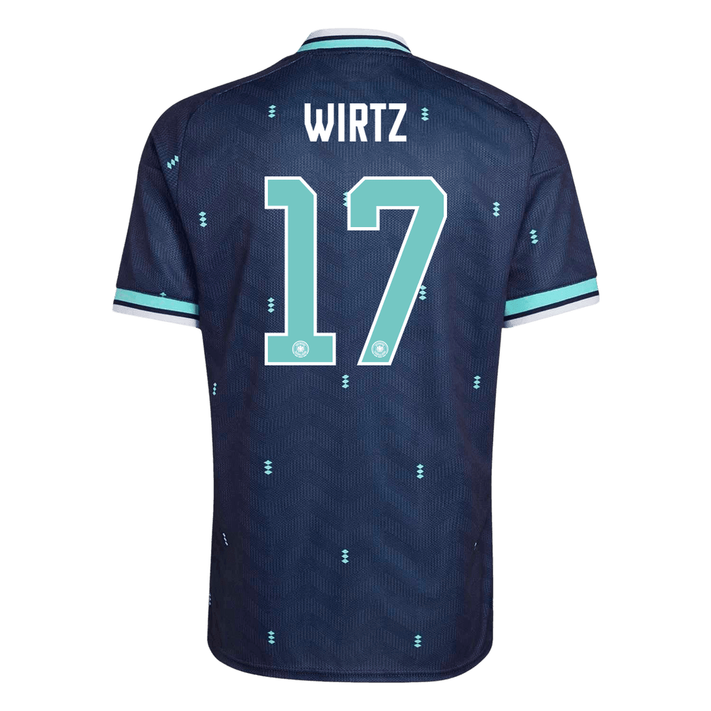 WIRTZ #17 Germany Away Soccer Jersey World Cup 2026 Navy