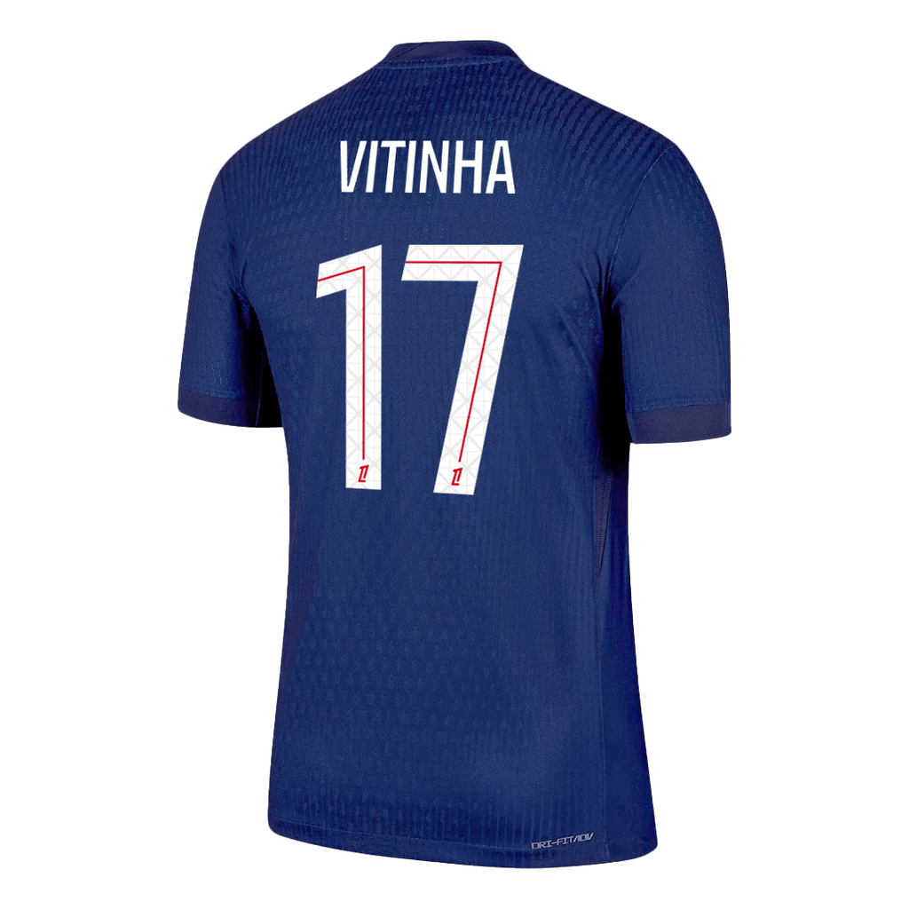 Player Version VITINHA #17 PSG Home Football Shirt 2025/26
