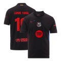 LAMINE YAMAL #19 Barcelona Away Football Shirt 2024/25 - UCL (Spotify Logo Without Text)