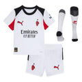 Kid's AC Milan Away Football Shirt Kit(Jersey+Shorts+Socks) 2025/26