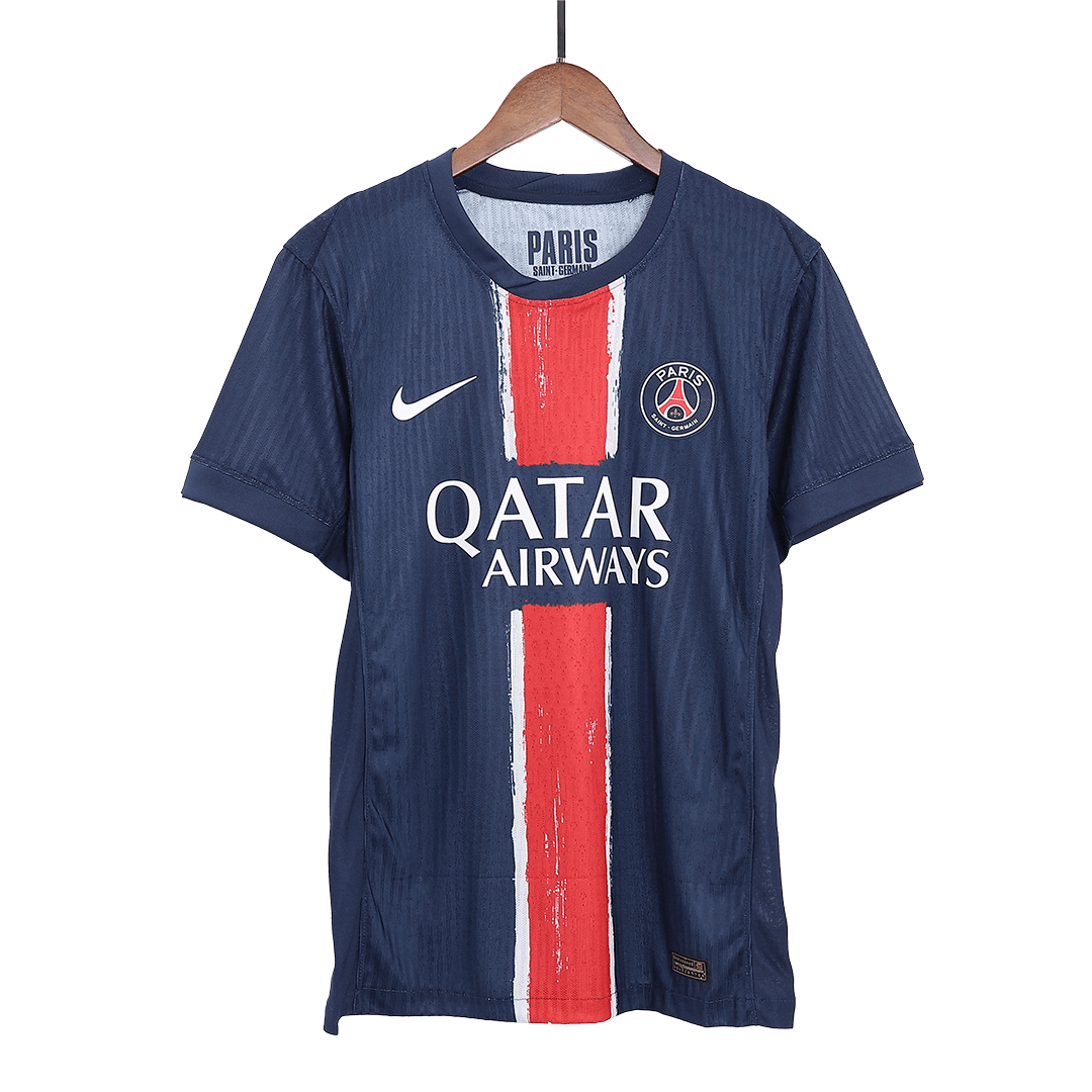 Player Version KVARATSKHELIA #7 PSG Home Football Shirt 2024/25 Navy