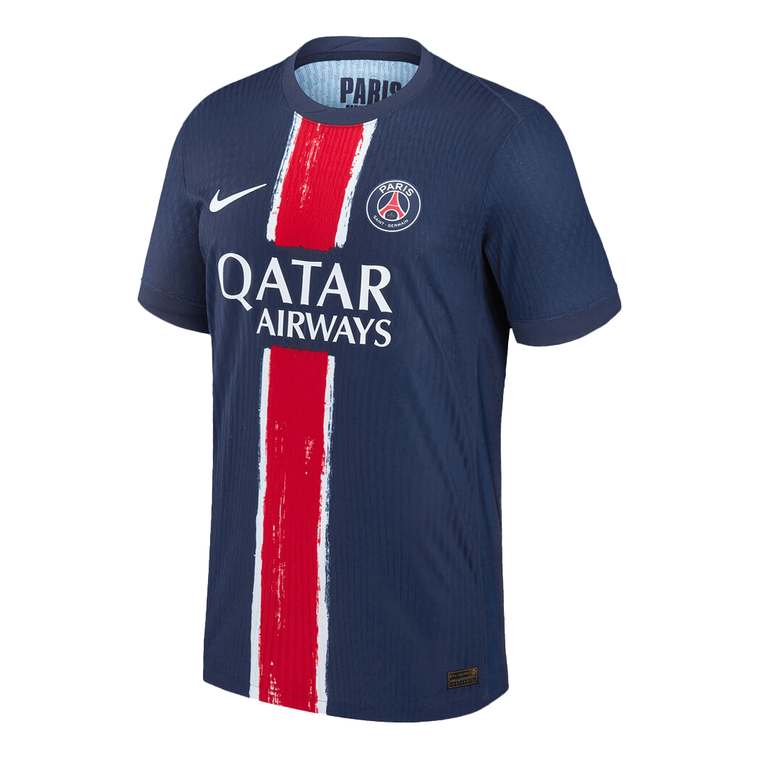 Player Version KVARATSKHELIA #7 PSG Home Football Shirt 2024/25 Navy