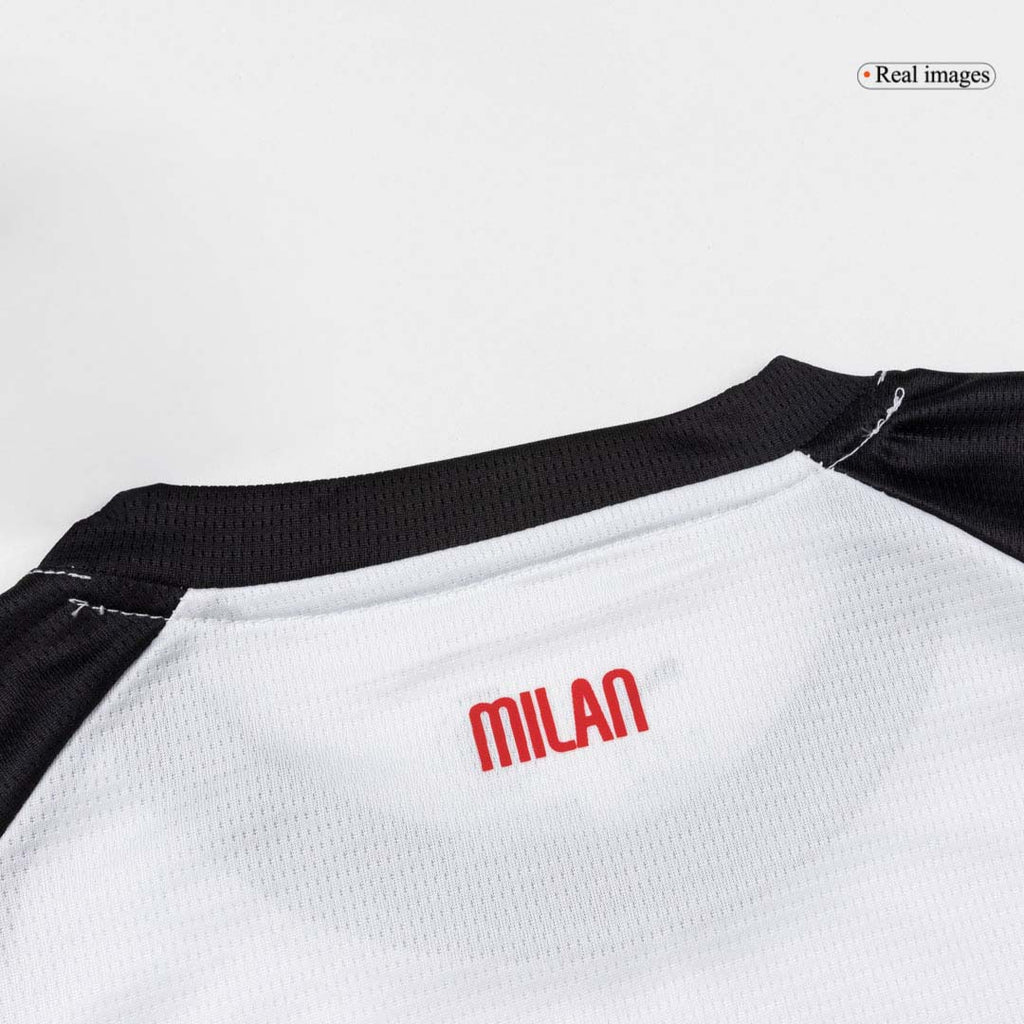 Kid's AC Milan Away Football Shirt Kit(Jersey+Shorts+Socks) 2025/26