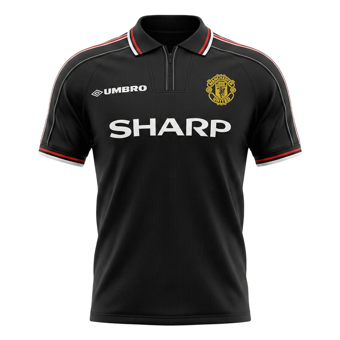 Retro 1998 Manchester United Away Football Shirt