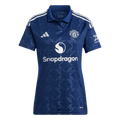 Women's Manchester United Away Football Shirt Shirt 2024/25