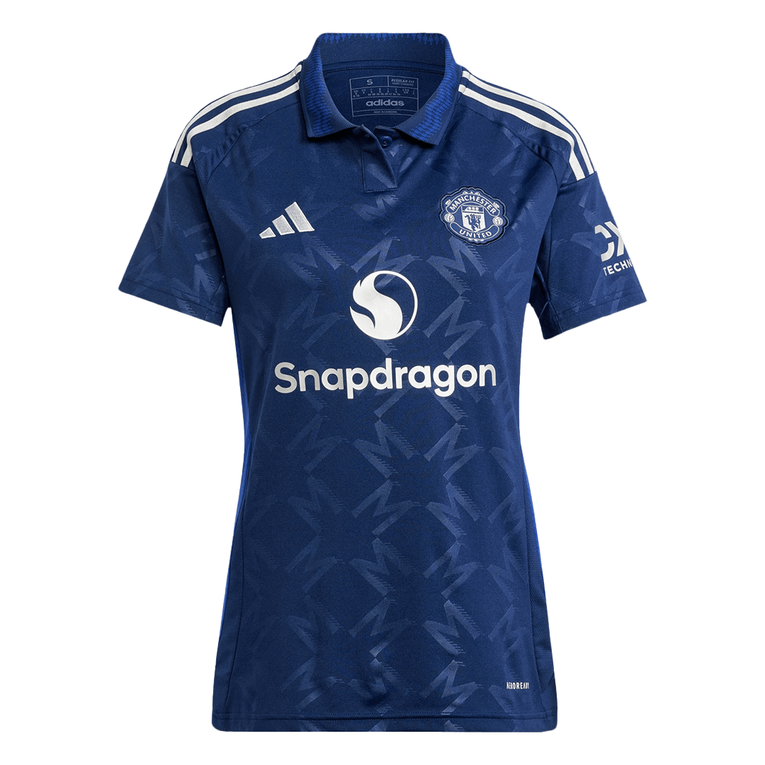Women's Manchester United Away Football Shirt Shirt 2024/25