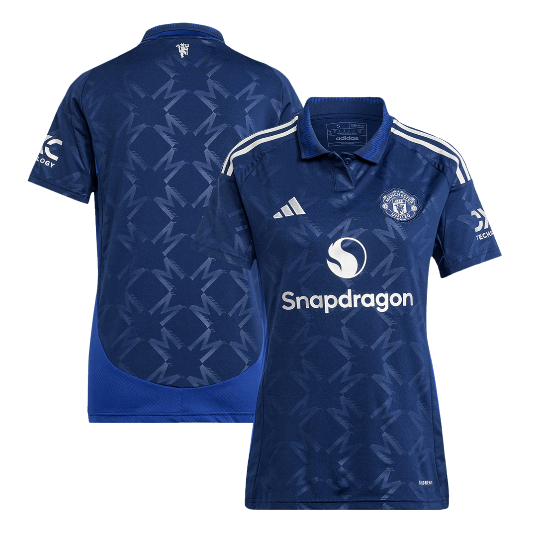 Women's Manchester United Away Football Shirt Shirt 2024/25