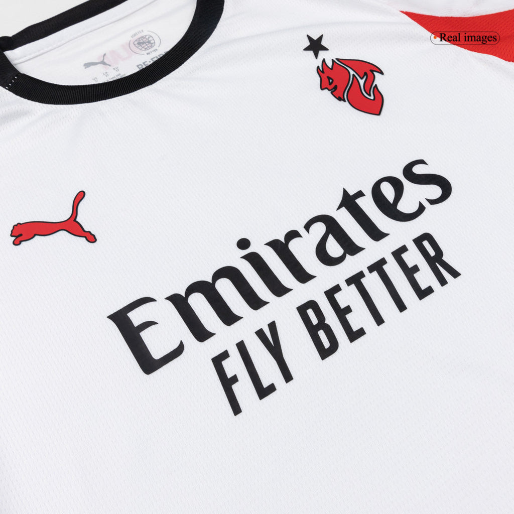 Kid's AC Milan Away Football Shirt Kit(Jersey+Shorts+Socks) 2025/26
