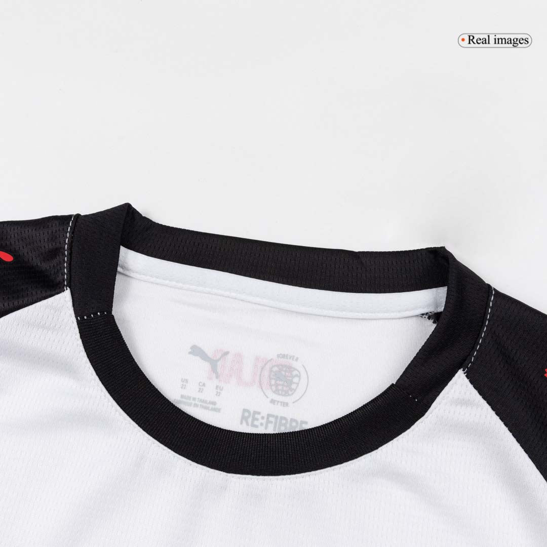 Kid's AC Milan Away Football Shirt Kit(Jersey+Shorts+Socks) 2025/26