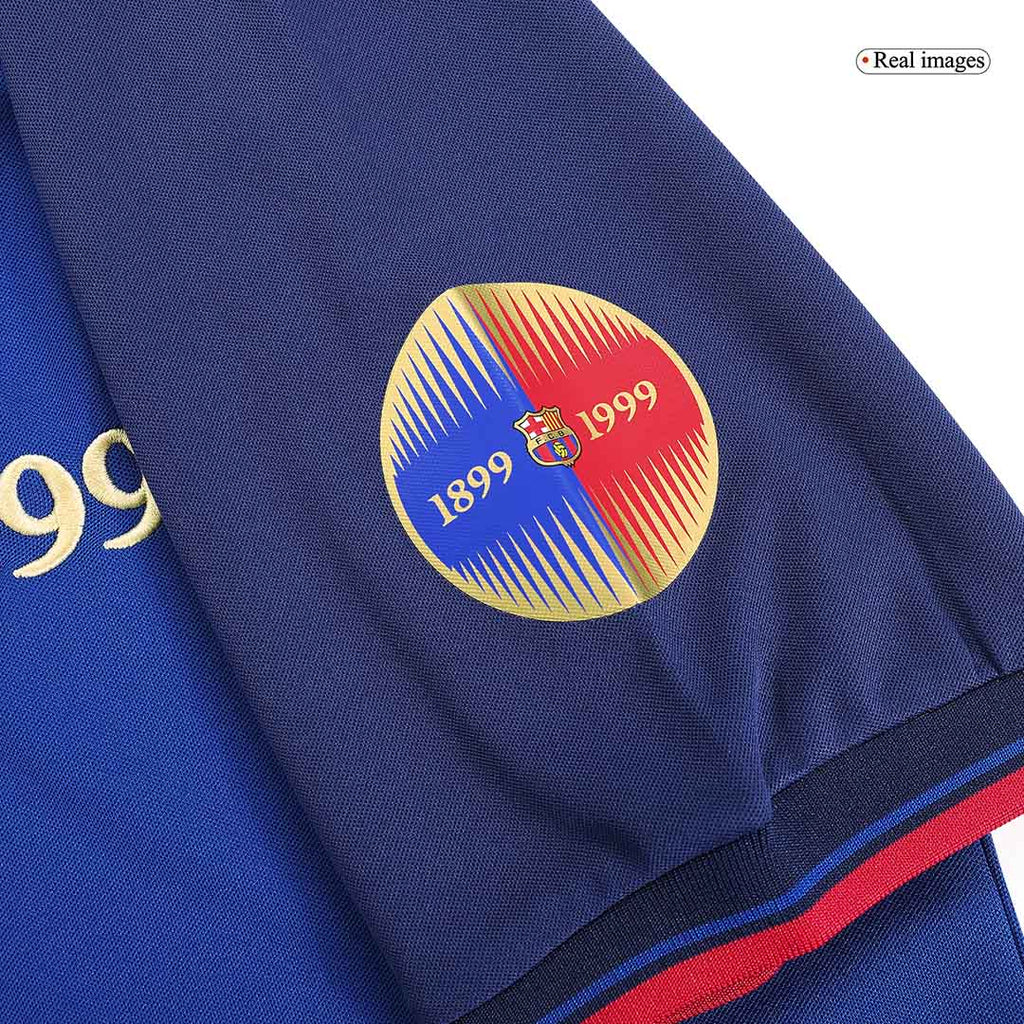 Retro 1999/00 Barcelona Home Football Shirt