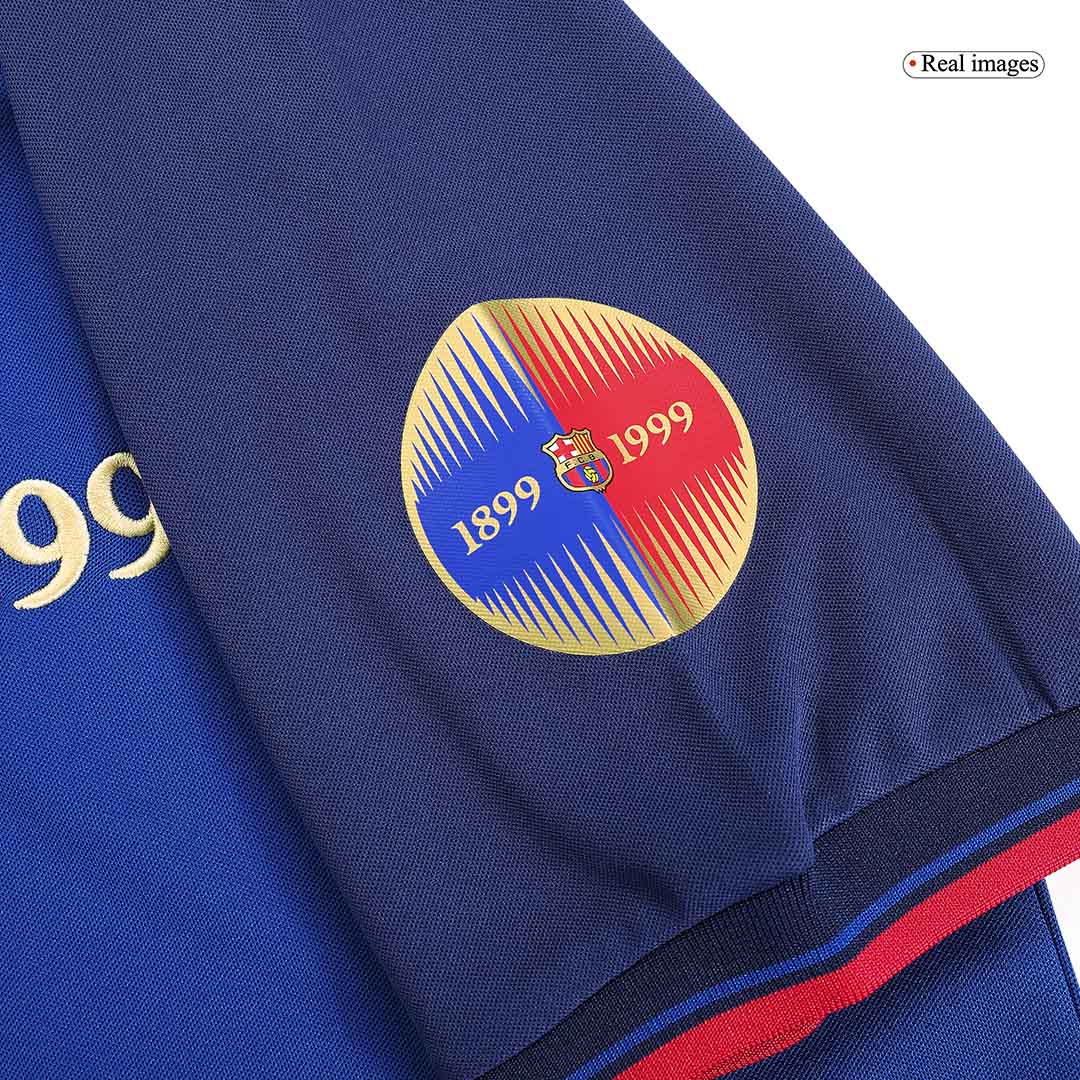 Retro 1999/00 Barcelona Home Football Shirt