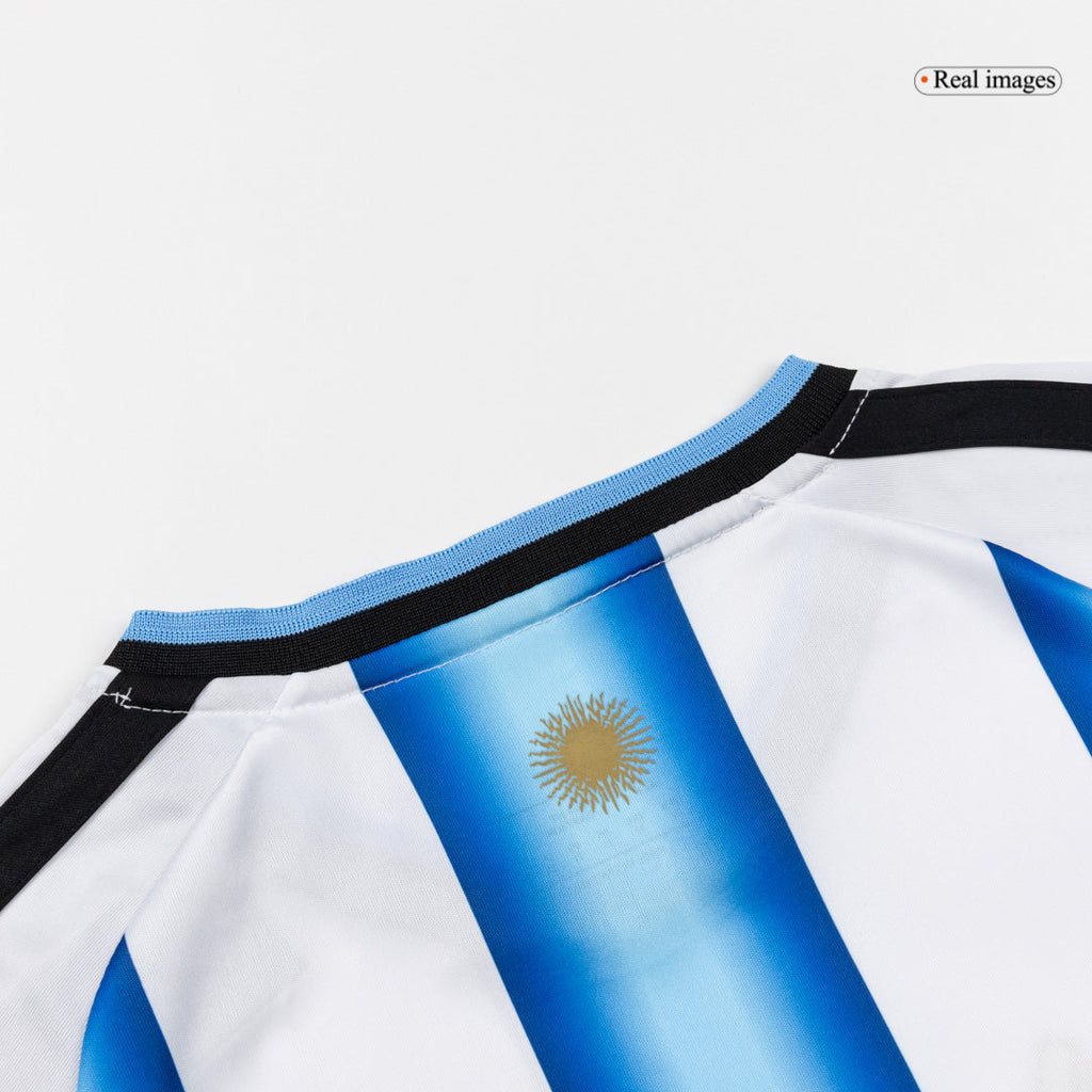 Kid's Argentina Home Football Shirt Kit(Jersey+Shorts+Socks) 2025/26