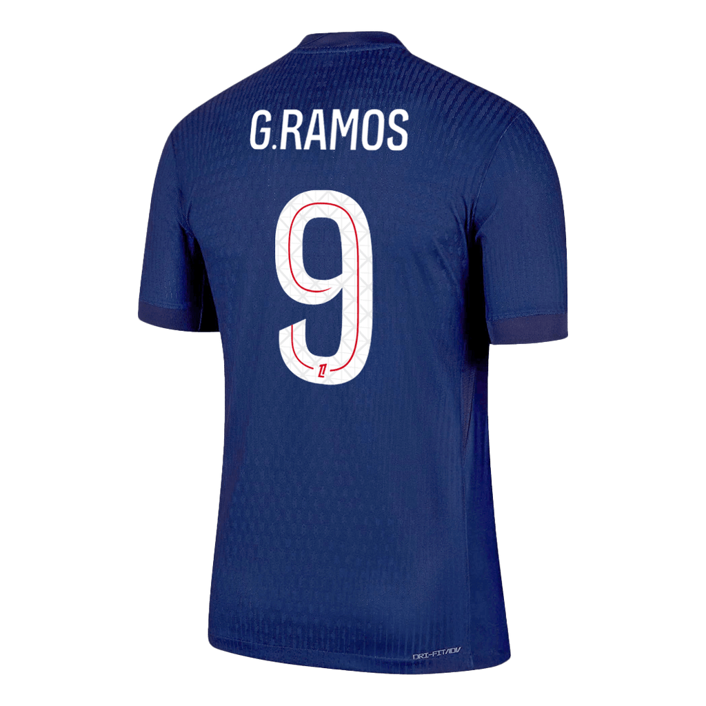 Player Version G.RAMOS #9 PSG Home Football Shirt 2025/26