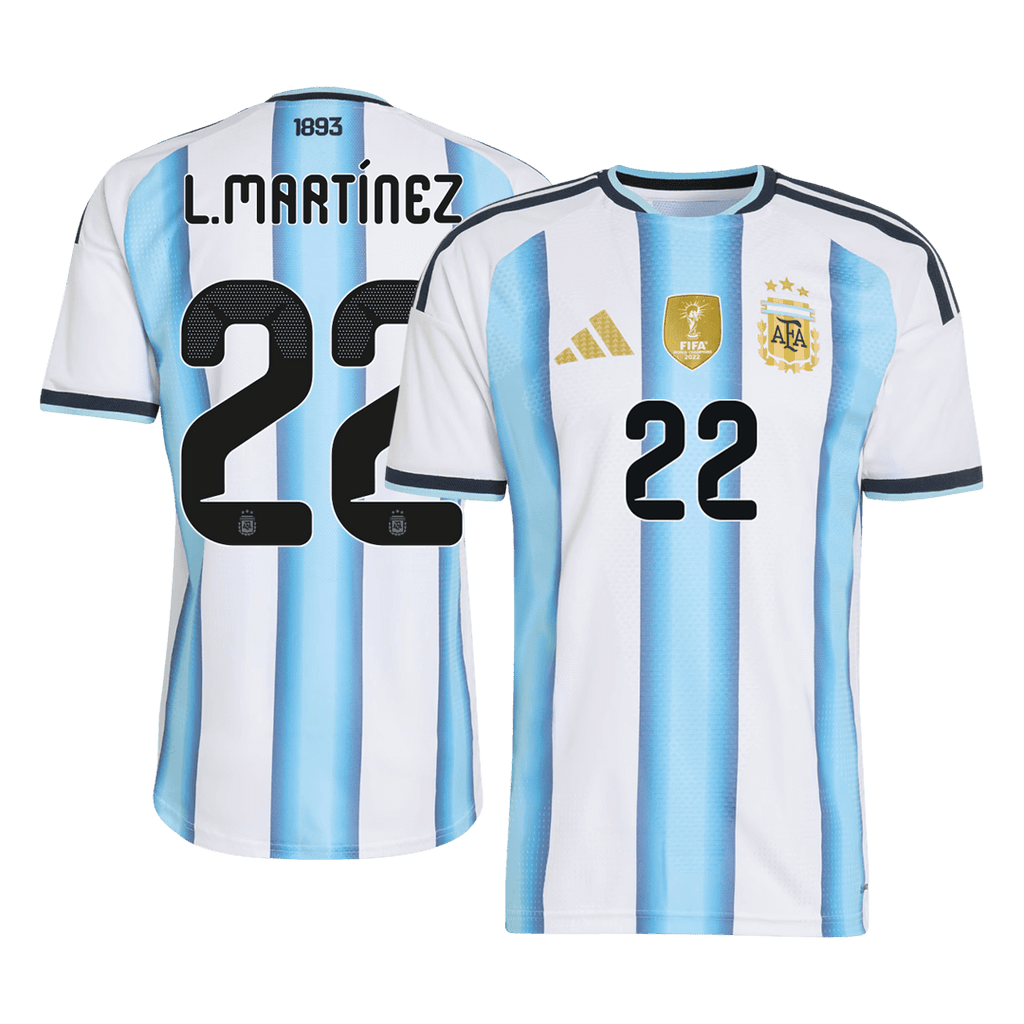 Player Version L.MARTÍNEZ #22 Argentina Home Football Shirt 2026
