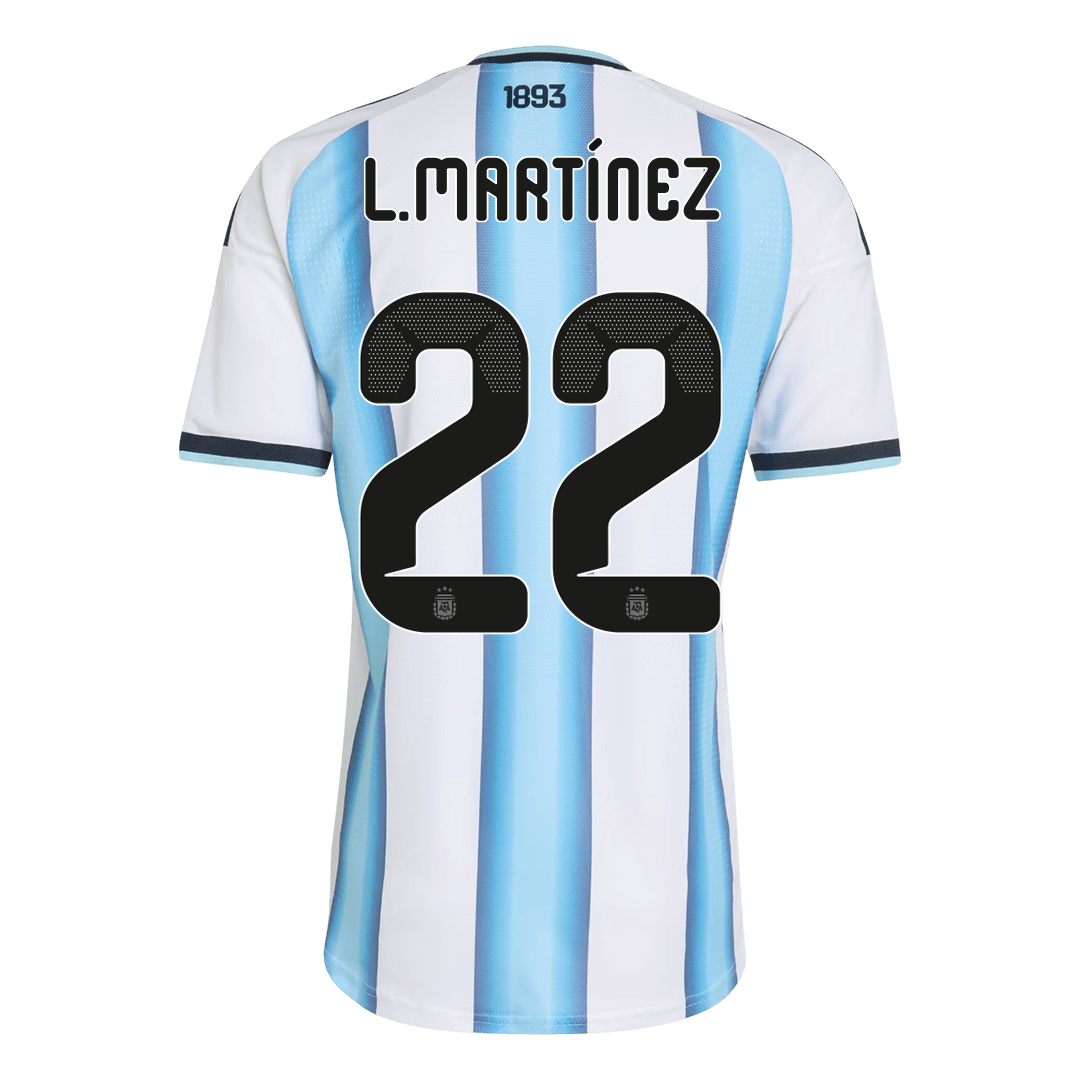 Player Version L.MARTÍNEZ #22 Argentina Home Football Shirt 2026