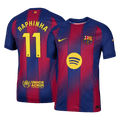 Player Version RAPHINHA #11 Barcelona Home Football Shirt 2025/26 Red&Blue