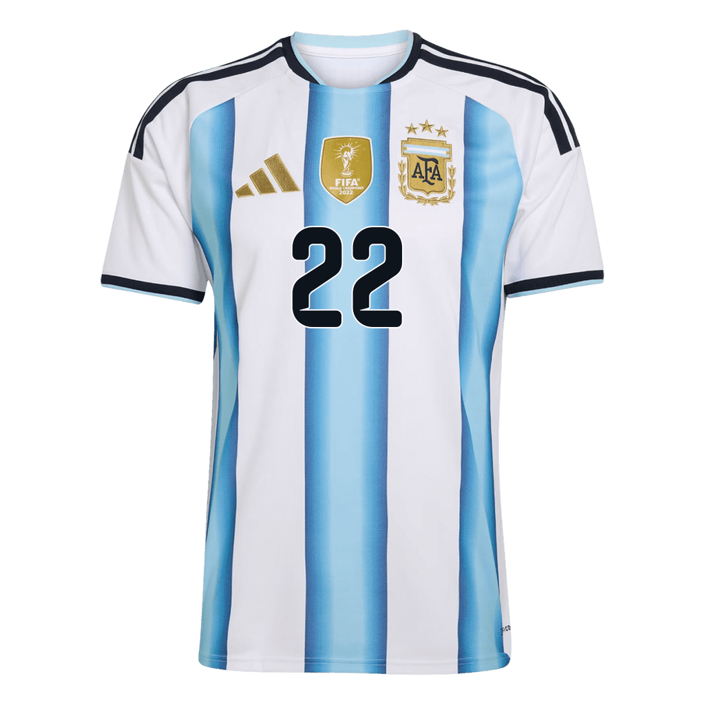 L.MARTÍNEZ #22 Argentina Home Football Shirt 2026