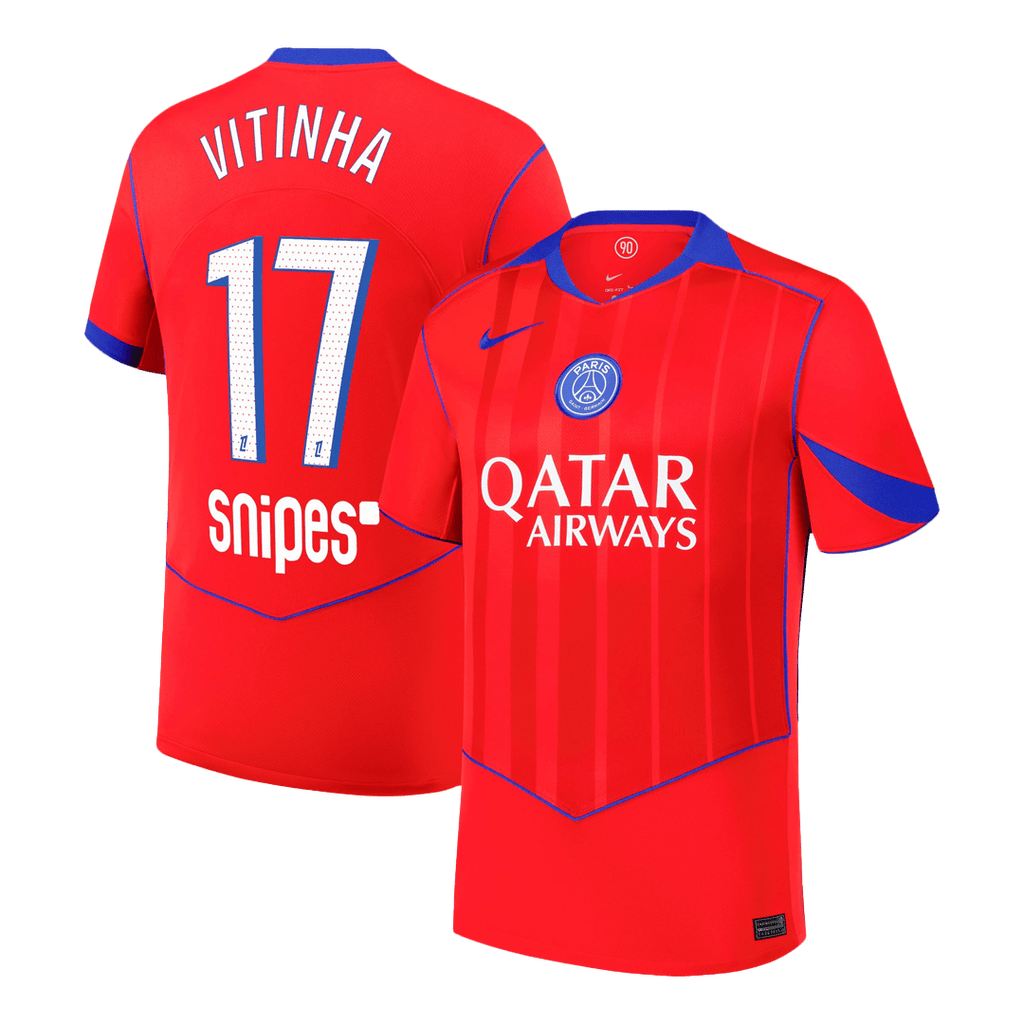 VITINHA #17 PSG Third Away Football Shirt 2025/26