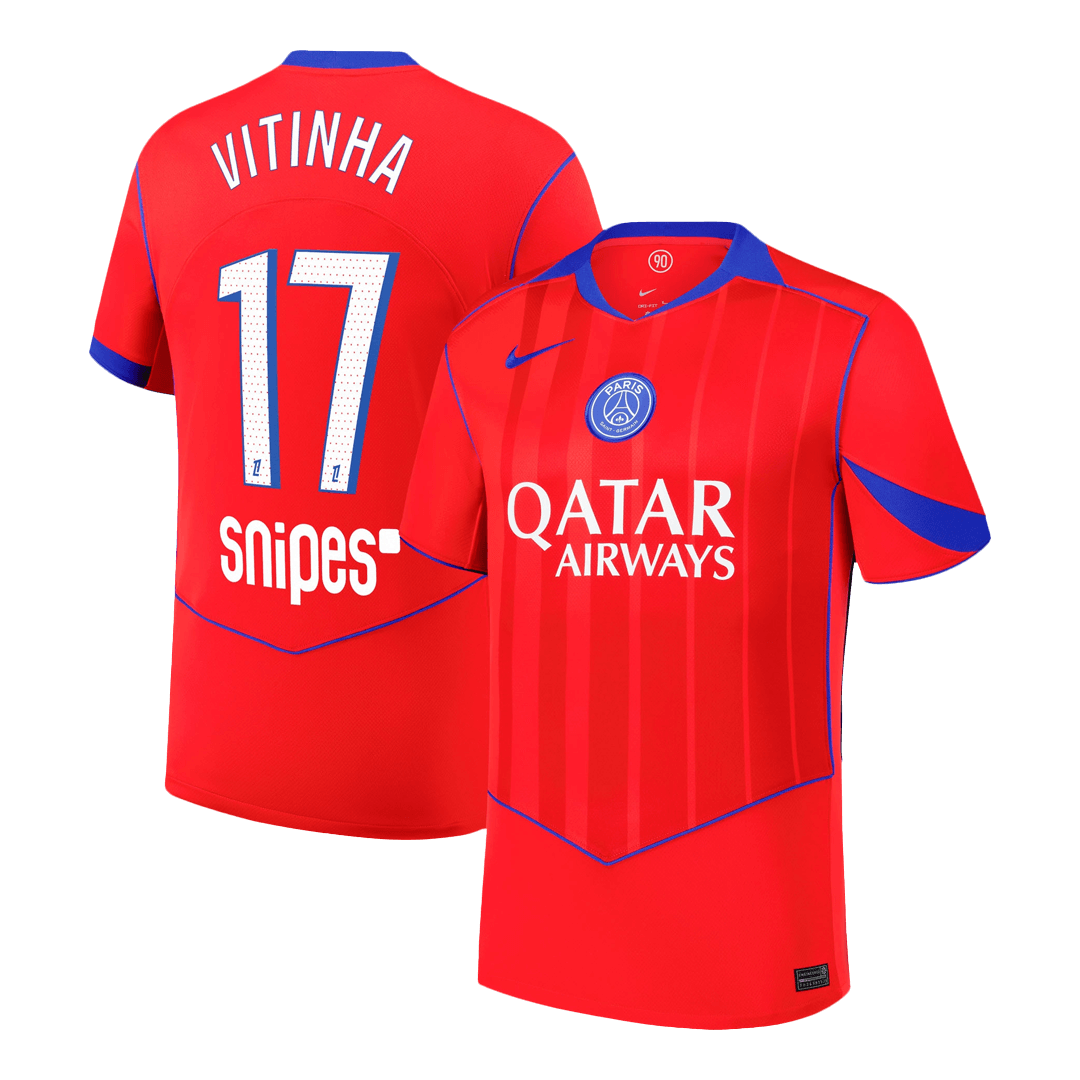 VITINHA #17 PSG Third Away Football Shirt 2025/26