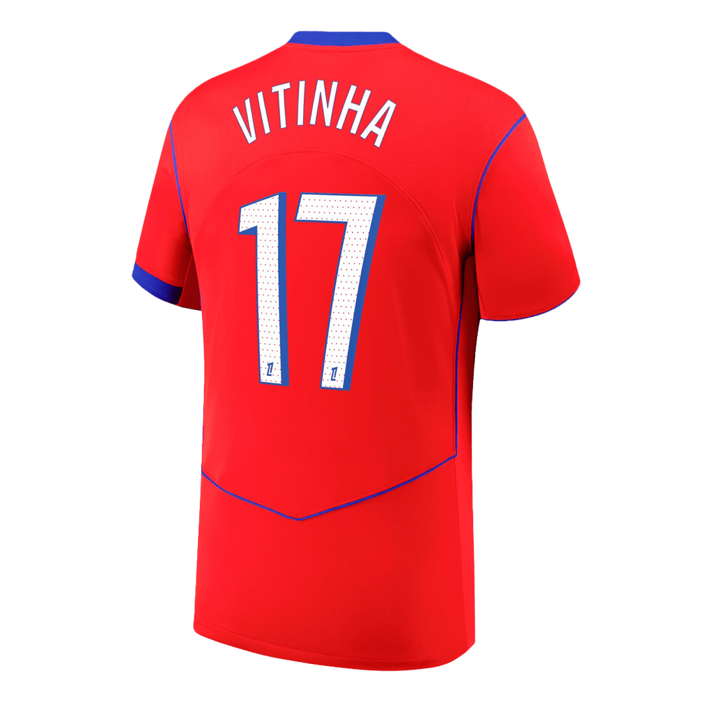 VITINHA #17 PSG Third Away Football Shirt 2025/26