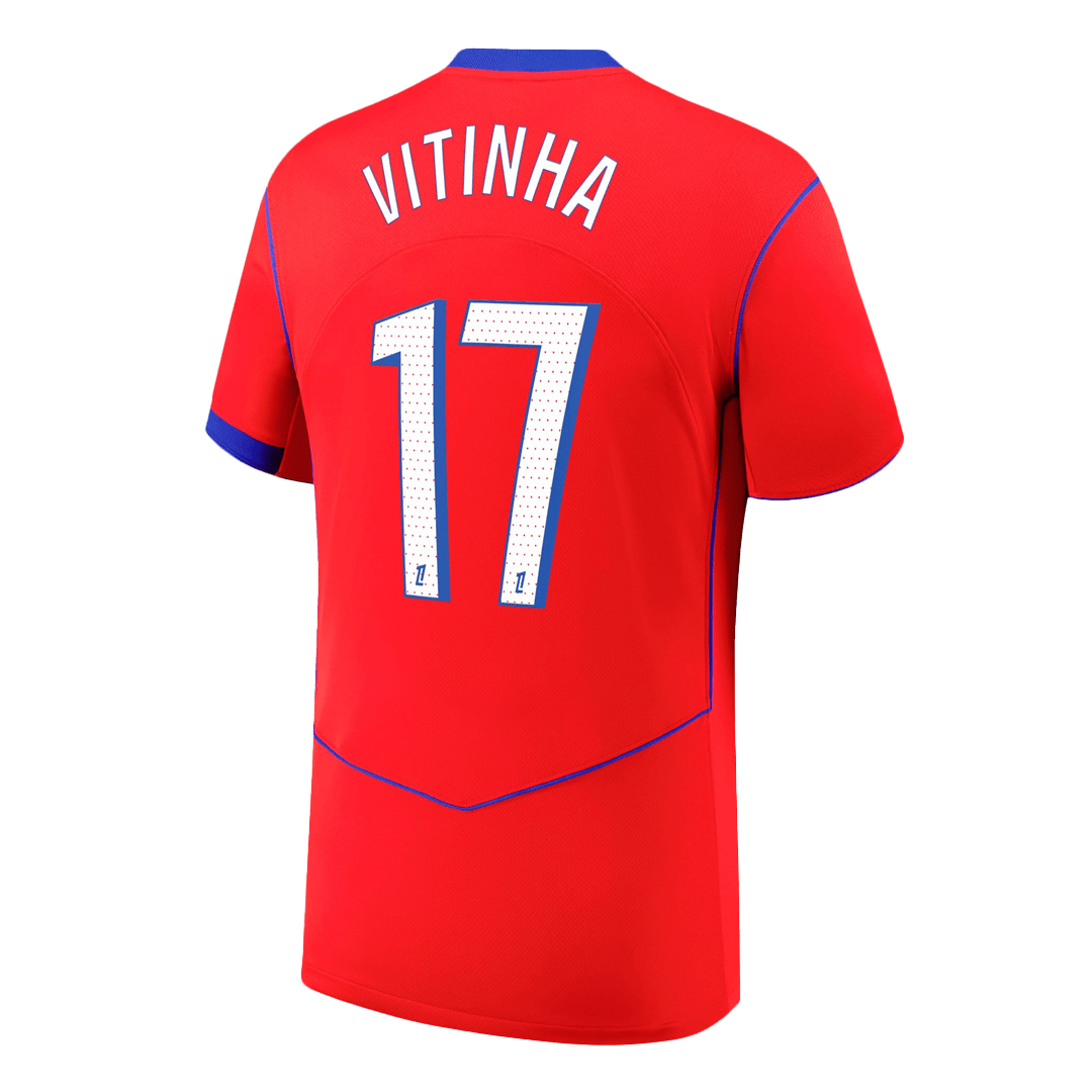 VITINHA #17 PSG Third Away Football Shirt 2025/26