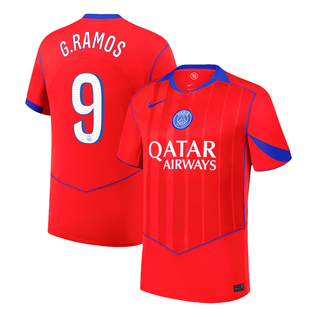 G.RAMOS #9 PSG Third Away Football Shirt 2025/26