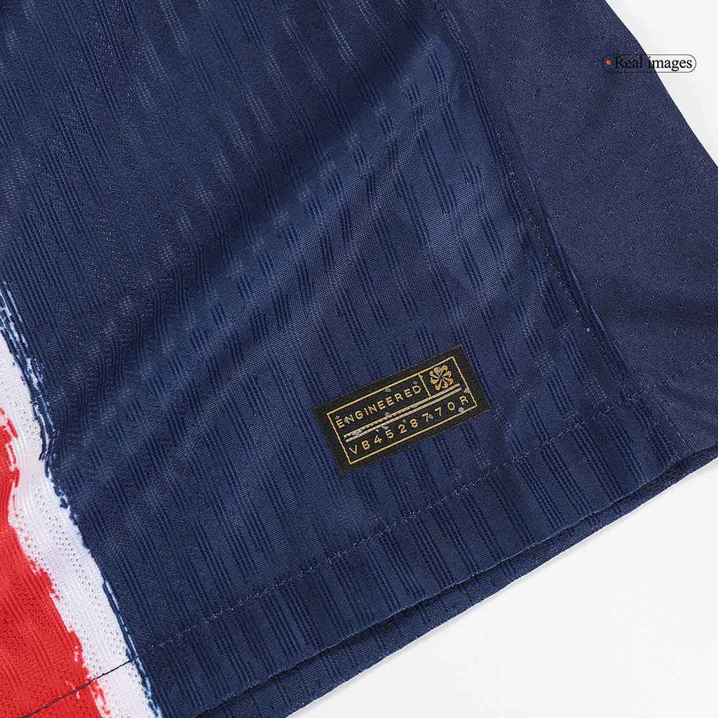 Player Version O.DEMBÉLÉ #10 PSG Home Football Shirt 2024/25 Navy - UCL