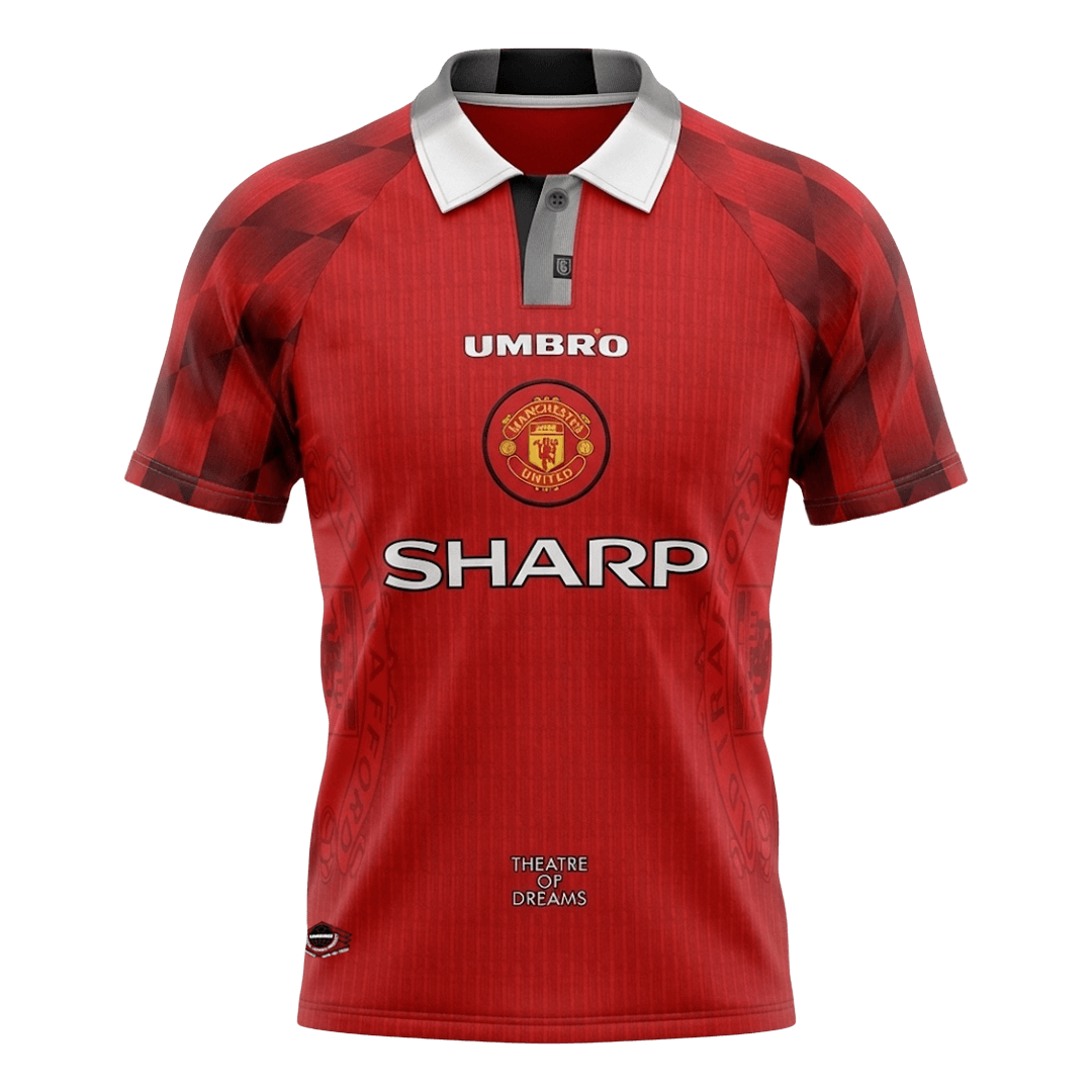Retro 1996/97 Manchester United Home Football Shirt