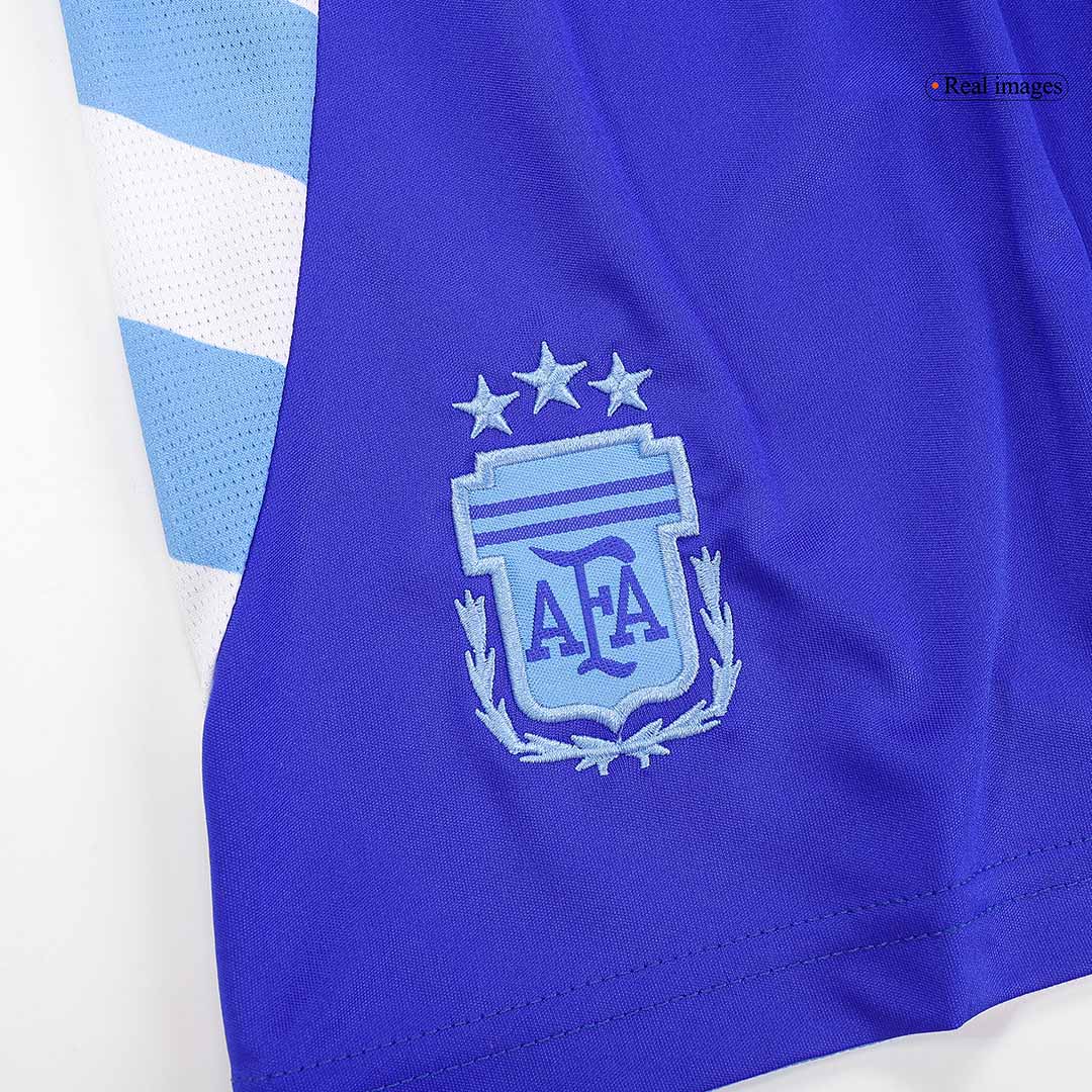 Kid's Argentina Away Football Shirt Kit(Jersey+Shorts) 2024