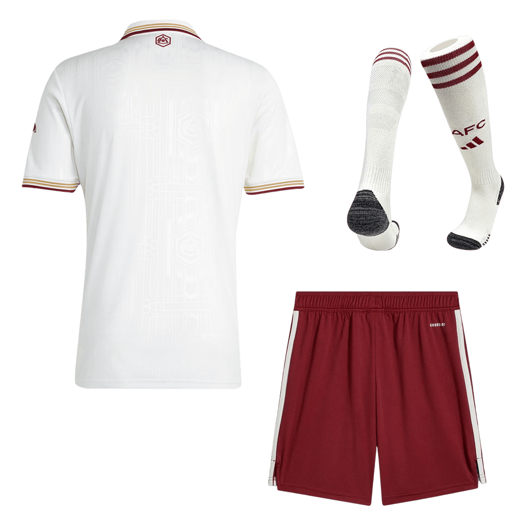 Arsenal Third Away Football Shirt Kit(Jersey+Shorts+Socks) 2025/26