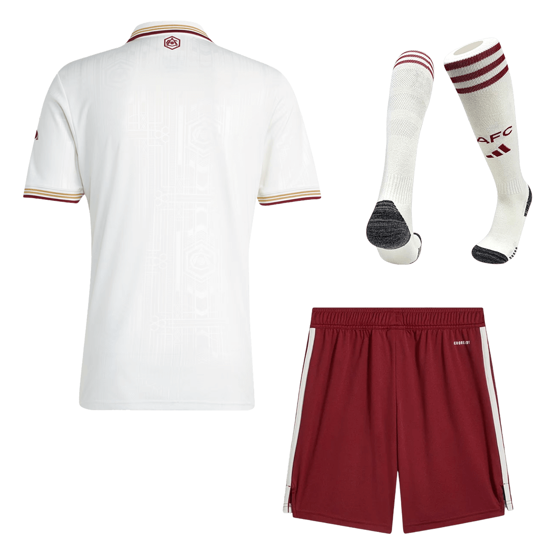 Arsenal Third Away Football Shirt Kit(Jersey+Shorts+Socks) 2025/26