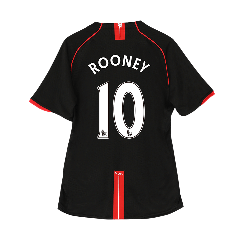 Retro ROONEY #10 2007/08 Manchester United Away Football Shirt