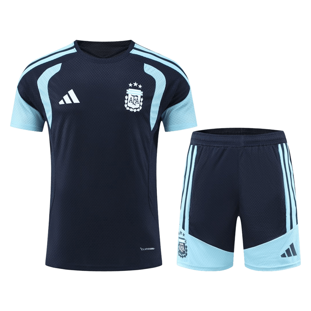 Argentina Pre-Match Soccer Jersey Kit(Jersey+Shorts) 2026