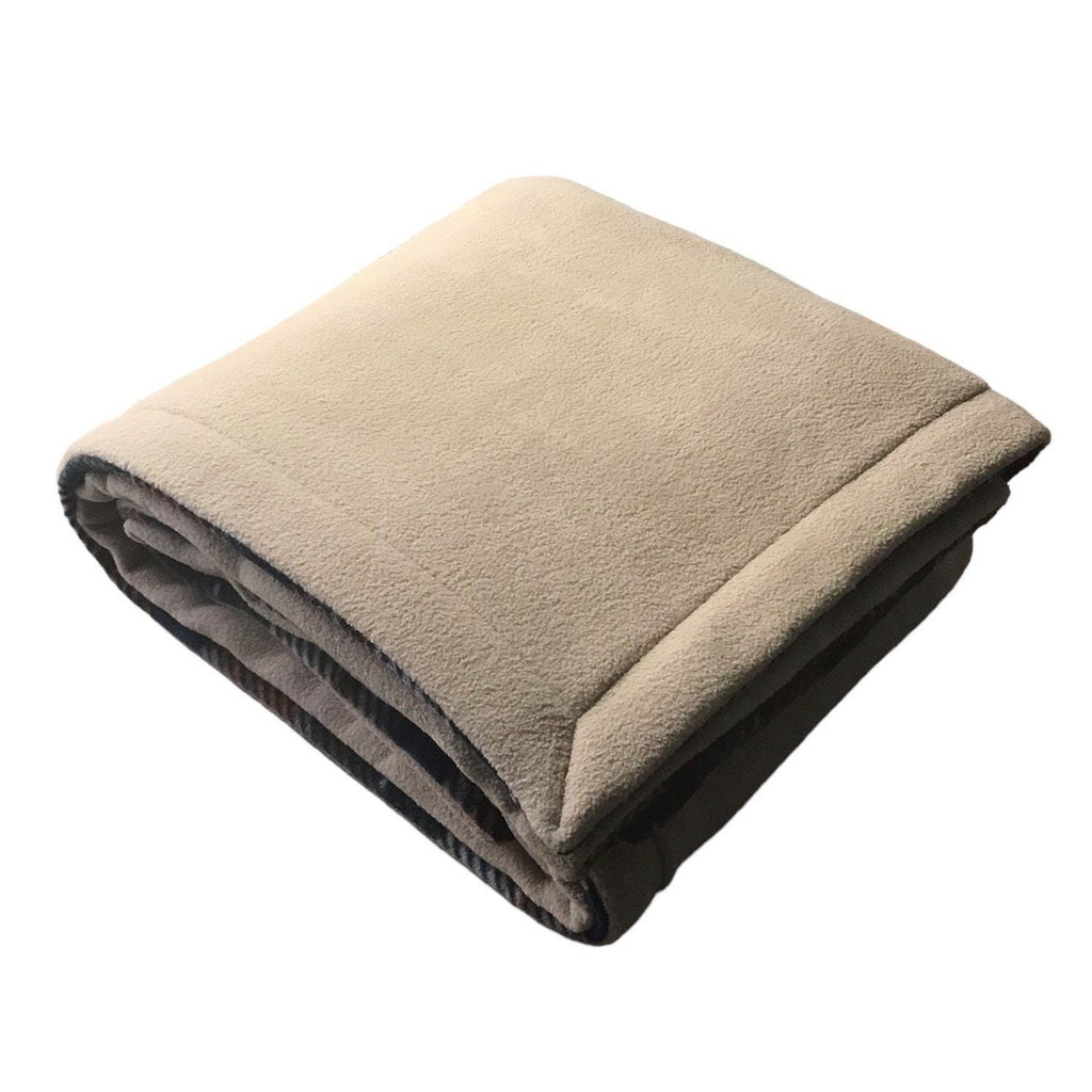 LAP BLANKET ~ Reversible Luxury Fleece Lap Blanket ~ Fall Fleece Lap Blanket ~ Plush Lap Fleece Blanket ~ Farmhouse Lap Blanket/Buckhorn