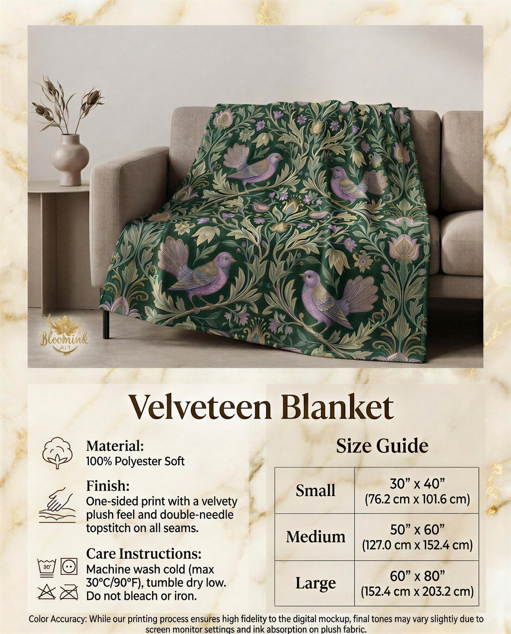 Swan Woven Blanket Botanical Floral Throw Nature Garden Decor Dreamy Bedroom Gift Velveteen Couch Blanket Cottagecore Tapestry